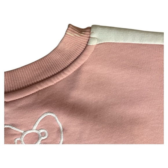 Hello Kitty Pink and Cream Crew Neck Sweater - Picture 8 of 8